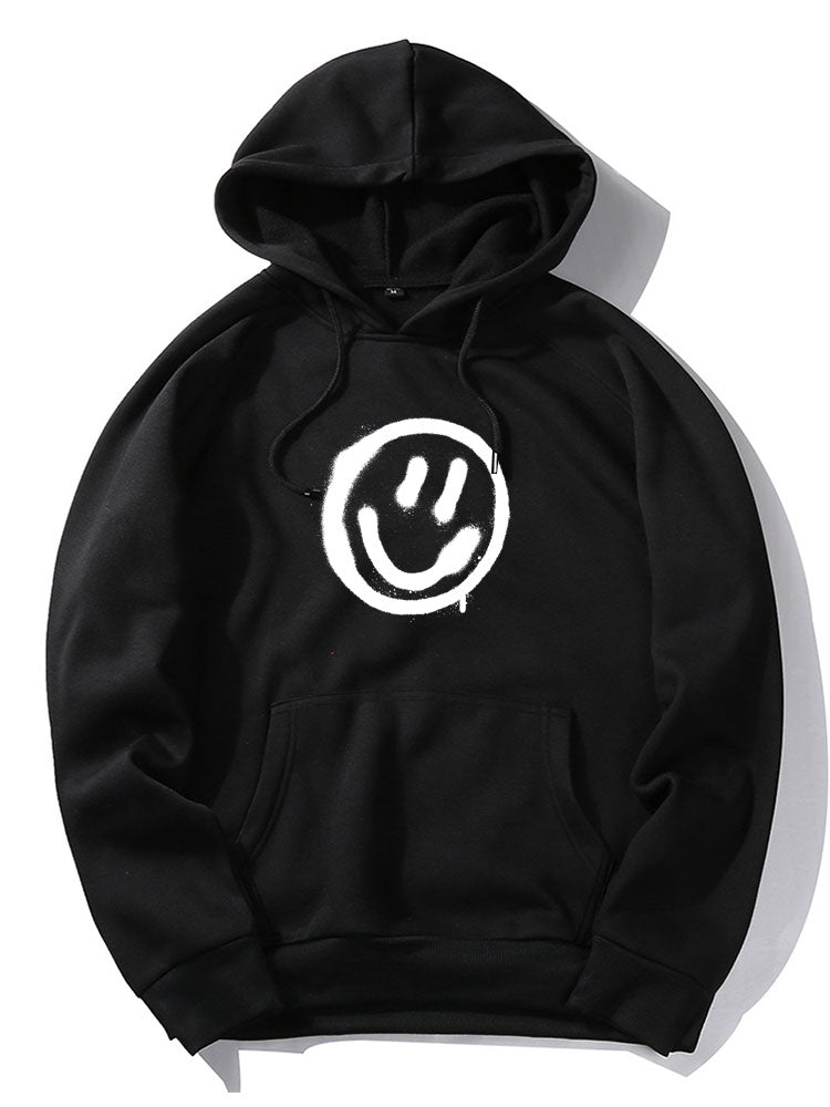 Graffiti Drip Face Hoodie